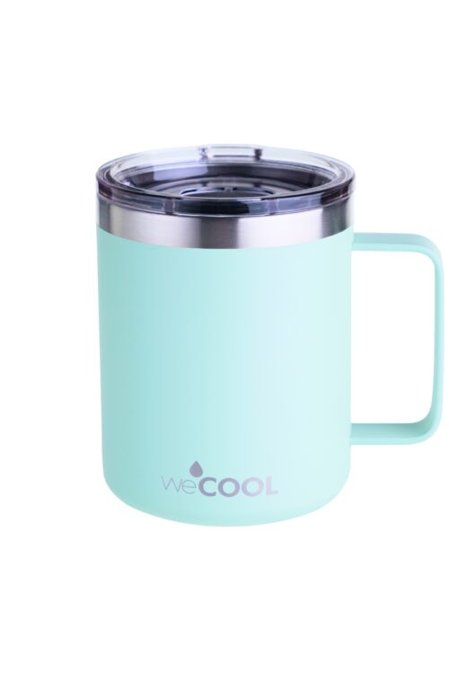 Taza Térmica de Acero Inoxidable Marca weCOOL de máxima calidad aqua