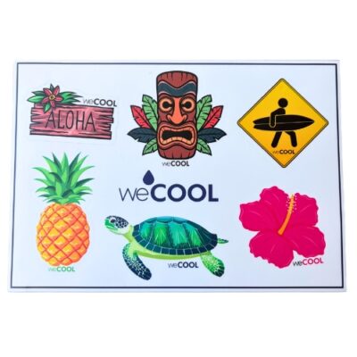 Plancha de Stickers Aloha